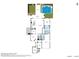Detailed floor plan showcasing the layout of the house, including the pool and patio at 10650 E Palladium Dr, Mesa, AZ 85212