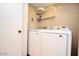 Convenient laundry room with modern washer and dryer units at 16644 N 33Rd St # 101, Phoenix, AZ 85032