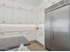 Kitchen showcases stainless steel refrigerator, white cabinets, and stylish countertops at 19910 E Vallejo St, Queen Creek, AZ 85142