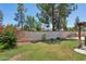 Enjoy this large manicured backyard with BBQ grill and patio area at 2053 W Natal Cir, Mesa, AZ 85202