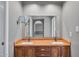 Bathroom features a double sink vanity and gray walls at 2053 W Natal Cir, Mesa, AZ 85202