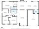 Detailed floor plan showcasing the layout of the primary bedroom, Gathering room, kitchen, and garage at 3514 W Helena Dr, Glendale, AZ 85308