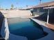 Private backyard with a sparkling pool, perfect for relaxation at 3830 W Cavalier Dr, Phoenix, AZ 85019