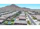 Scenic aerial view of a neighborhood, highlighting the home's proximity to parks and amenities at 4455 W Suncup Dr, San Tan Valley, AZ 85144