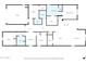 Detailed floor plan shows layout of the home, including bedrooms, bathrooms, and living areas at 4455 W Suncup Dr, San Tan Valley, AZ 85144