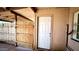 Covered patio area with wood pergola and fenced entrance at 4625 W Thomas Rd # 48, Phoenix, AZ 85031