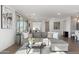 Open-concept living room with stylish furniture and modern decor, perfect for entertaining at 5100 E Rancho Paloma Dr # 1044, Cave Creek, AZ 85331