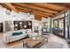 Inviting living area with comfortable seating, stylish decor, and views of the outdoor area at 5540 E Mercer Ln, Scottsdale, AZ 85254