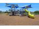 Colorful playground with slides and shade structures, offering a fun and safe recreational space for children at 5805 W Warner St, Phoenix, AZ 85043