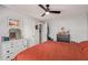 Bedroom featuring neutral decor and a ceiling fan at 6739 N 16Th St # 14, Phoenix, AZ 85016