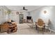 Open-concept living room with wood flooring, contemporary decor, seamlessly blending style and functionality at 6739 N 16Th St # 14, Phoenix, AZ 85016