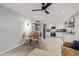 Spacious living area open to kitchen, showcasing the layout and flow, enhanced by modern finishes at 6739 N 16Th St # 14, Phoenix, AZ 85016