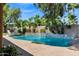 Gorgeous private pool and landscaping makes this backyard a true oasis at 7202 N 16Th Dr, Phoenix, AZ 85021