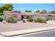 Attractive home with desert landscaping, a tile roof, and a welcoming front entrance at 7318 S Mcallister Ave, Tempe, AZ 85283