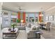 Bright, open living room with modern furniture and large windows, creating an inviting and spacious atmosphere at 7601 E Indian Bend Rd # 3002, Scottsdale, AZ 85250