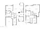 Detailed floor plan showcasing the layout of both floors, including bedrooms, living spaces, kitchen, and garage at 11534 E Downing St, Mesa, AZ 85207