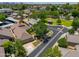 Aerial view of a well-maintained home with mature trees and lush landscaping at 1417 E Marshall Ave, Phoenix, AZ 85014