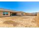 Expansive backyard with potential for landscaping and outdoor living at 18908 W Montebello Ave, Litchfield Park, AZ 85340