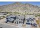 New construction homes boast modern design and desert landscaping with mountain views at 21276 W Mariposa St, Buckeye, AZ 85396