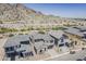 New construction homes boast modern design and desert landscaping with mountain views at 21276 W Mariposa St, Buckeye, AZ 85396