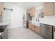 Charming kitchen with white countertops, stainless appliances, and farmhouse sink at 21632 N 48Th St, Phoenix, AZ 85054