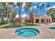 The community clubhouse features lush lawns and a nearby spa at 3500 N Hayden Rd # 203, Scottsdale, AZ 85251