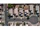 Serene neighborhood aerial view, showcasing home's curb appeal, and tidy landscaping at 3810 N 106Th Dr, Avondale, AZ 85392