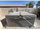 Covered hot tub in a fenced-in backyard with gravel landscaping at 3810 N 106Th Dr, Avondale, AZ 85392
