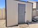 Utility shed in the backyard at 3810 N 106Th Dr, Avondale, AZ 85392