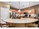 Well-equipped kitchen featuring a large island and stainless steel appliances at 4637 E Narrowleaf Dr, Gilbert, AZ 85298