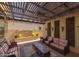 Outdoor patio featuring pergola, lounge seating, and outdoor water feature at 5258 S Verde --, Mesa, AZ 85212