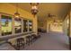 Covered patio features outdoor bar seating and access to both the backyard and main living area at 5258 S Verde --, Mesa, AZ 85212