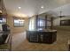 Beautiful kitchen with stainless appliances, granite countertops, breakfast bar and travertine floors at 549 E Benrich Dr, Gilbert, AZ 85295