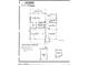 First story floor plan showcasing the kitchen, dining room, Gathering room, and three car garage at 6937 W Jackrabbit Ln, Peoria, AZ 85383