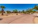 Long paved driveway with landscaping at 8043 E Laurel St, Mesa, AZ 85207