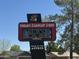 Sundance Elementary School sign featuring a digital message board for community updates at 10910 N 72Nd Dr, Peoria, AZ 85345