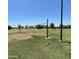 A volleyball net sits ready for a game, encouraging outdoor recreation at 10910 N 72Nd Dr, Peoria, AZ 85345