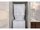 Efficient laundry area adjacent to bathroom at 11026 N 28Th Dr # 81, Phoenix, AZ 85029