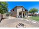 Expansive backyard with a fire pit, offering ample space for outdoor enjoyment and entertainment at 1359 E 12Th St, Casa Grande, AZ 85122
