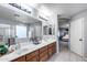 Bathroom with a double vanity, shower, and tub at 1359 E 12Th St, Casa Grande, AZ 85122