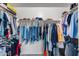 Well-organized walk-in closet with shelves, hanging rods, and plenty of storage space for clothes, shoes, and accessories at 1359 E 12Th St, Casa Grande, AZ 85122