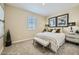 Comfortable bedroom with neutral decor, bright window, and stylish furnishings, perfect for relaxation at 1378 W J Waltz Way, Apache Junction, AZ 85120
