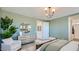 Relaxing main bedroom with ample space, neutral decor, and modern lighting fixtures at 1482 W Ridge Rd, Apache Junction, AZ 85120