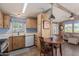Bright kitchen includes laminate countertops and stainless steel appliances at 17200 W Bell Rd # 2189, Surprise, AZ 85374