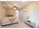 Comfortable bedroom featuring a plush bed, ceiling fan, and stylish decor for a relaxing retreat at 2520 N 15Th St, Phoenix, AZ 85006