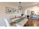 Elegant dining room with modern lighting, stylish decor, and comfortable seating at 2520 N 15Th St, Phoenix, AZ 85006