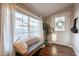 Welcoming foyer with a bench, large window, and bright entryway at 2520 N 15Th St, Phoenix, AZ 85006