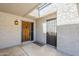 Home entrance featuring a decorative security door and a solid wood front door at 3415 N 36Th St # 3, Phoenix, AZ 85018