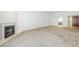 Large living room with fireplace, chandelier, and access to entryway at 3415 N 36Th St # 3, Phoenix, AZ 85018