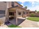 Outdoor covered patio complete with bbq perfect for entertaining at 43813 W Rio Lobo Dr, Maricopa, AZ 85138